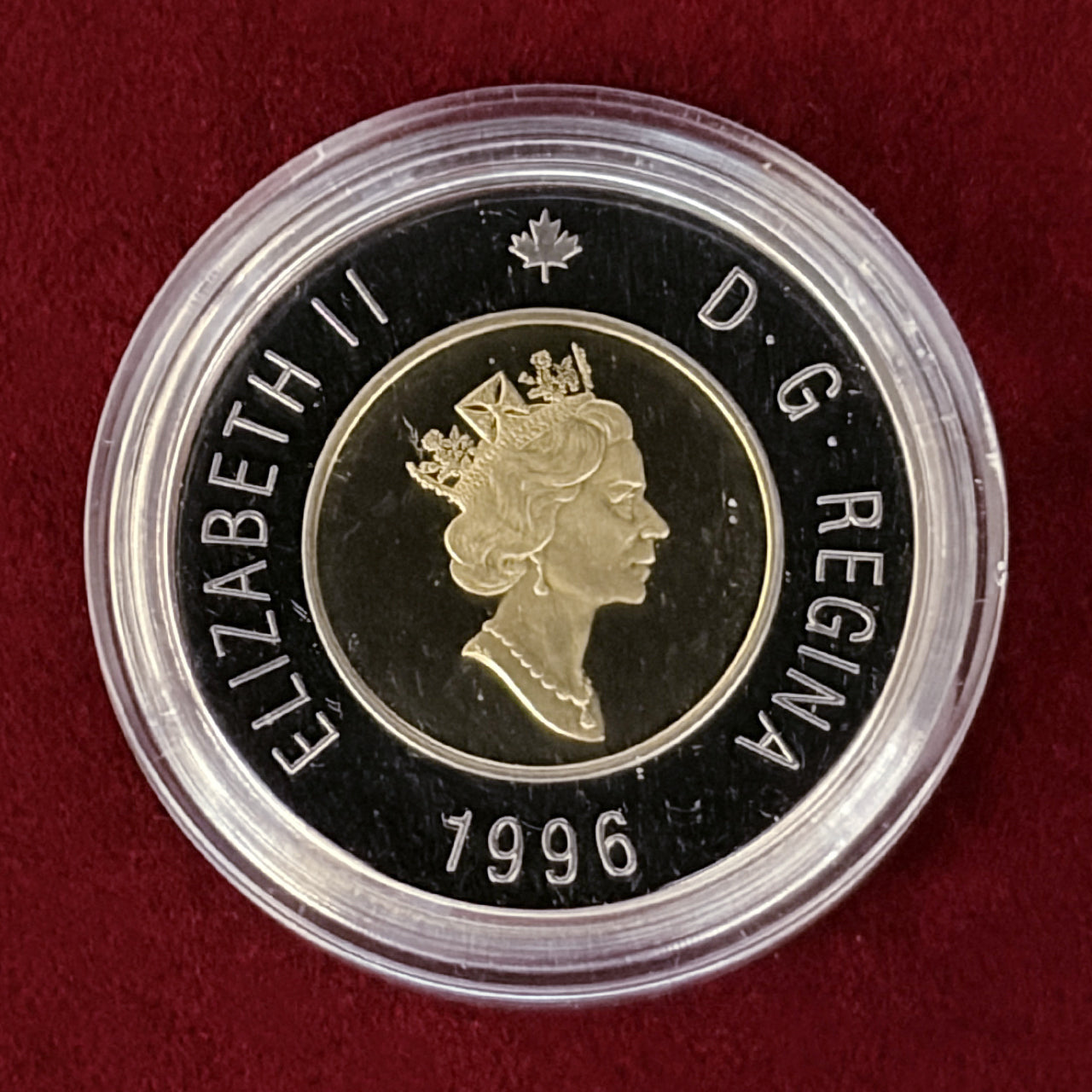 【カナダ】2ドル バイメタル貨 1996［C-0000917］