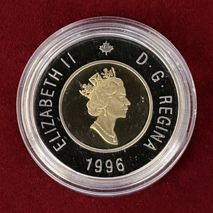【カナダ】2ドル バイメタル貨 1996［C-0000917］
