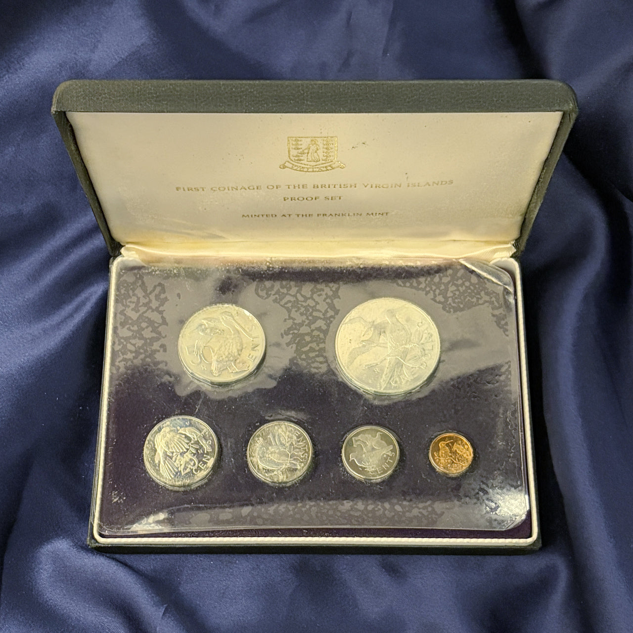 英領ヴァージン諸島】プルーフセット 6枚組 1973［C-0000920
