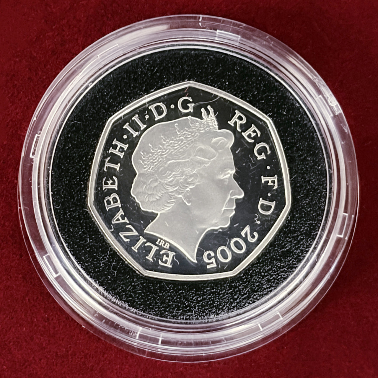 【イギリス】シルバープルーフピエフォーセット 4枚組 2005［C-0000921］