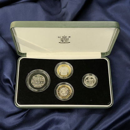 【イギリス】シルバープルーフピエフォーセット 4枚組 2005［C-0000921］