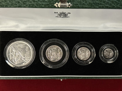 【イギリス】ブリタニアシルバープルーフコレクション 4枚組 2003［C-0000922］