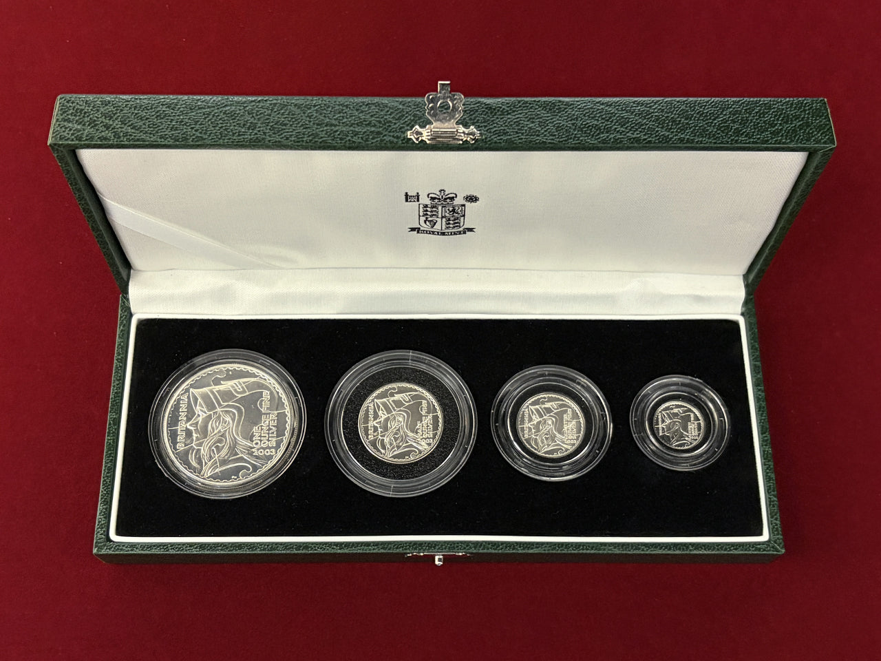 イギリス】ブリタニアシルバープルーフコレクション 4枚組 2003［C