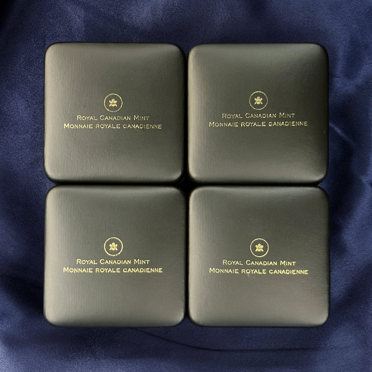 カナダ】2010年バンクーバーオリンピック記念 コインセット 銀貨4枚組