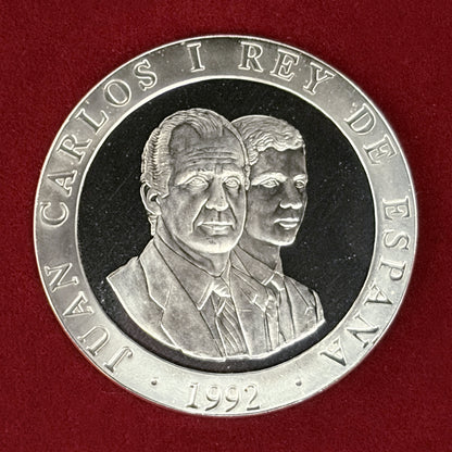 【スペイン】1992年バルセロナオリンピック記念 シルバーコインセット 2枚組 プルーフ 1992［C-0000929］