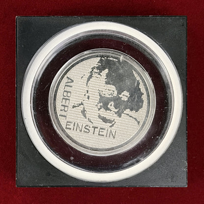 【スイス】アルバート・アインシュタイン生誕100周年記念 5フラン 白銅貨 プルーフ 1979［C-0000930］
