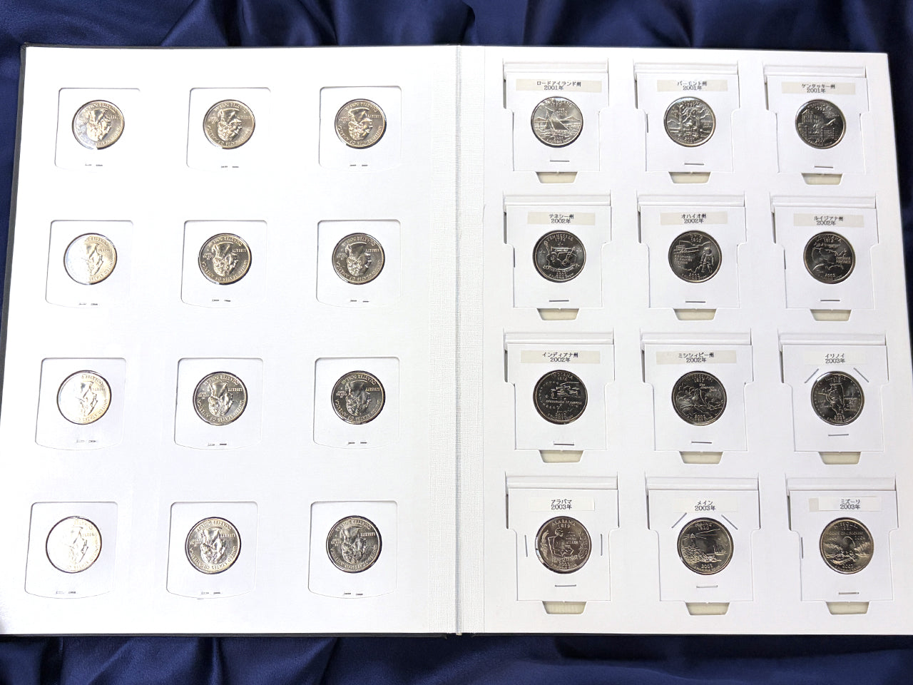 アメリカ】50 State Quarters 50枚組 1999-2008［C-0000938