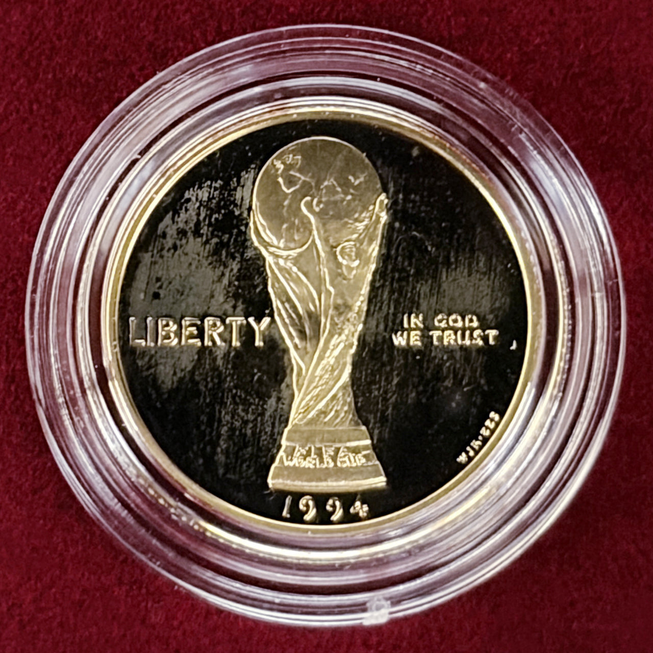 【アメリカ】1994年FIFAワールドカップアメリカ大会記念 プルーフセット 3枚組 1994［C-0000939］