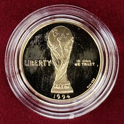 【アメリカ】1994年FIFAワールドカップアメリカ大会記念 プルーフセット 3枚組 1994［C-0000939］