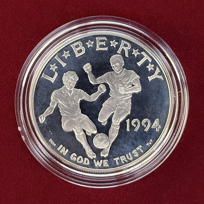 【アメリカ】1994年FIFAワールドカップアメリカ大会記念 プルーフセット 3枚組 1994［C-0000939］