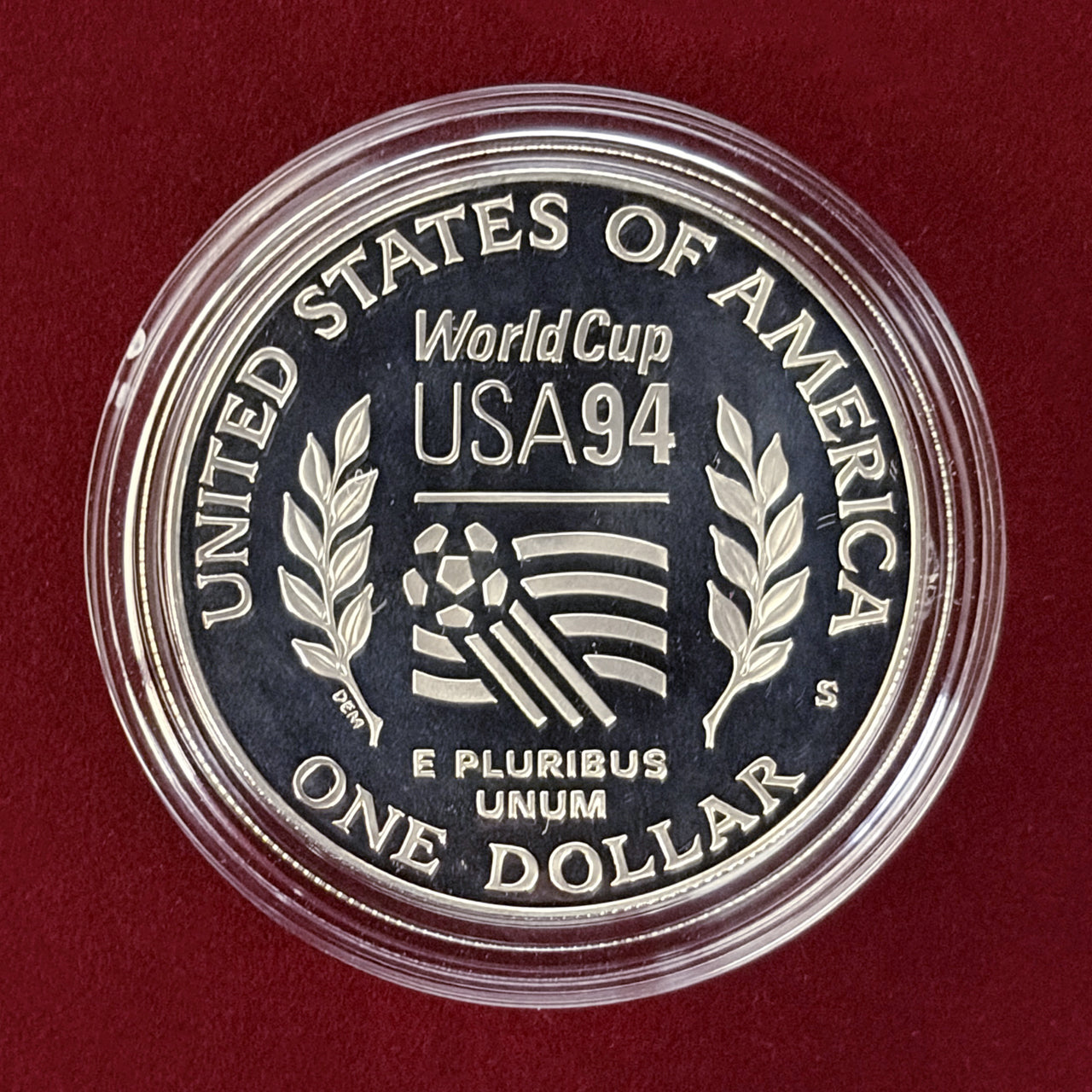 【アメリカ】1994年FIFAワールドカップアメリカ大会記念 プルーフセット 3枚組 1994［C-0000939］