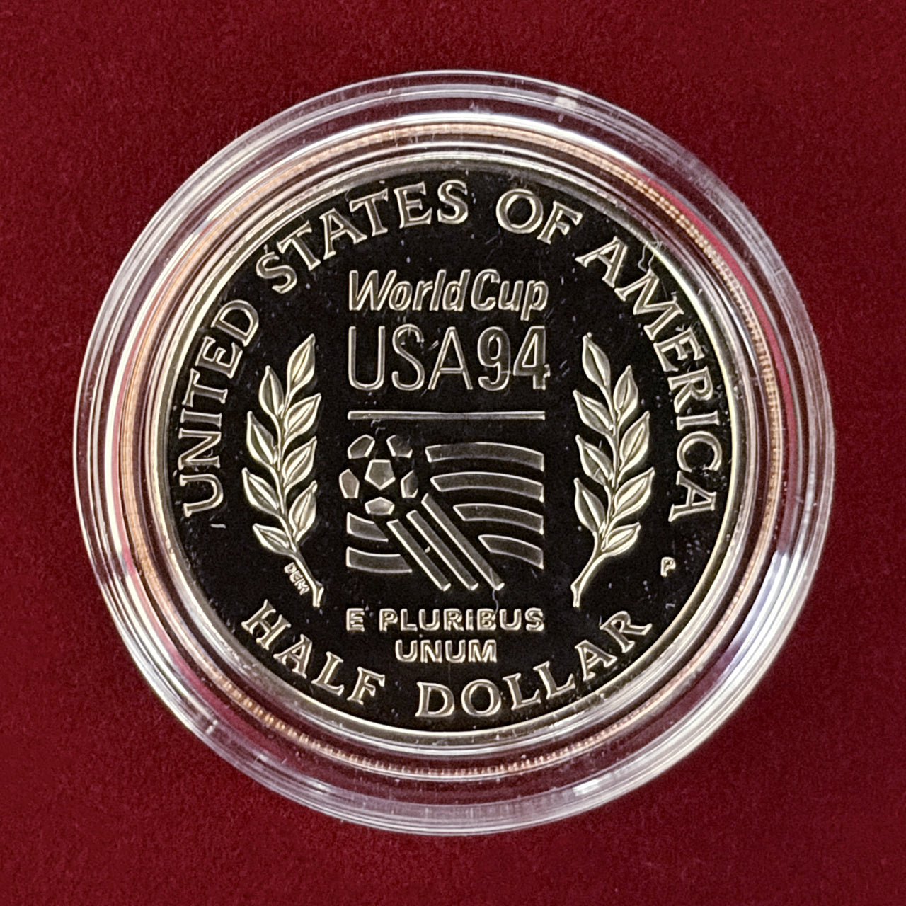 【アメリカ】1994年FIFAワールドカップアメリカ大会記念 プルーフセット 3枚組 1994［C-0000939］