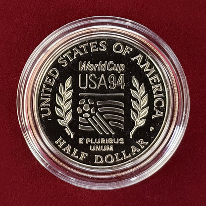 【アメリカ】1994年FIFAワールドカップアメリカ大会記念 プルーフセット 3枚組 1994［C-0000939］