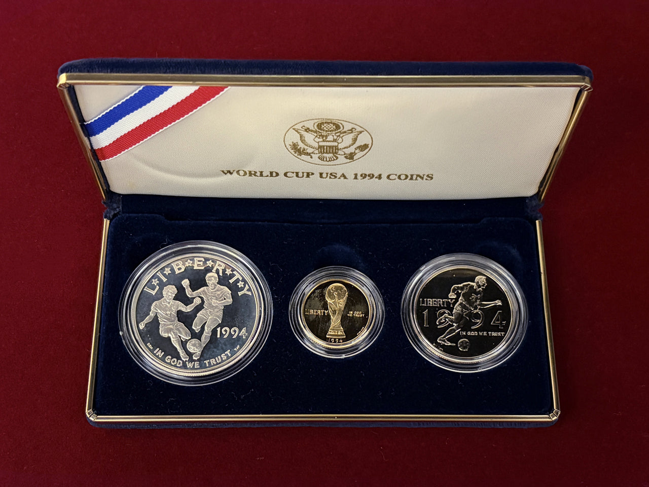 アメリカ】1994年FIFAワールドカップアメリカ大会記念 プルーフセット