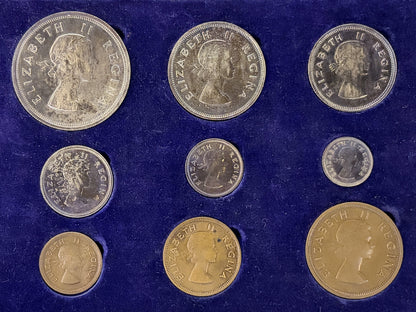 【南アフリカ】プルーフセット 9枚組 1955［C-0000940］