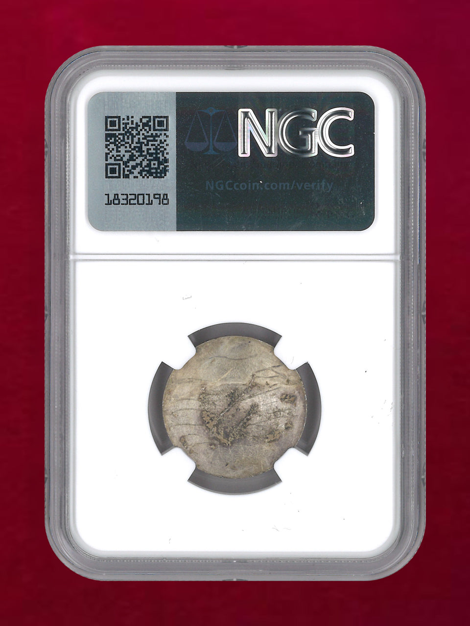 フランス】1フラン 試作貨 SILVERED BRONZE 1855 NGC UNC DETAILS