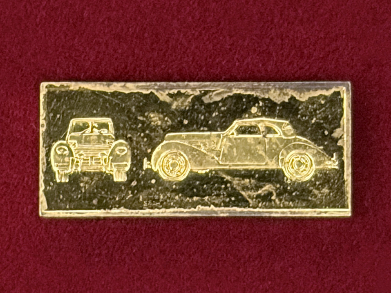 世界のクラシックカー シルバープレートセット 34枚組［C-0000953］