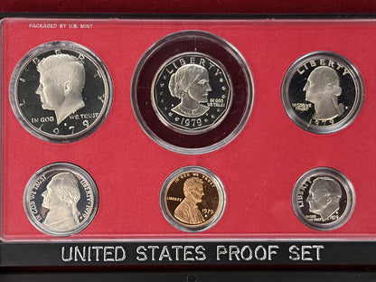 【アメリカ】プルーフセット 6枚組 1979［C-0000954］
