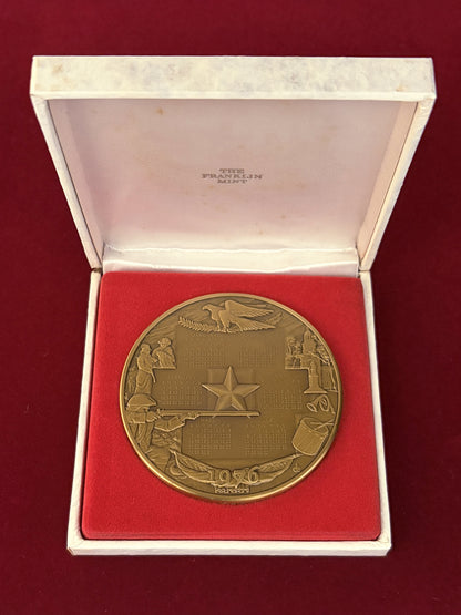 【アメリカ】建国200周年記念 1976年カレンダーメダル 1975［C-0000955］