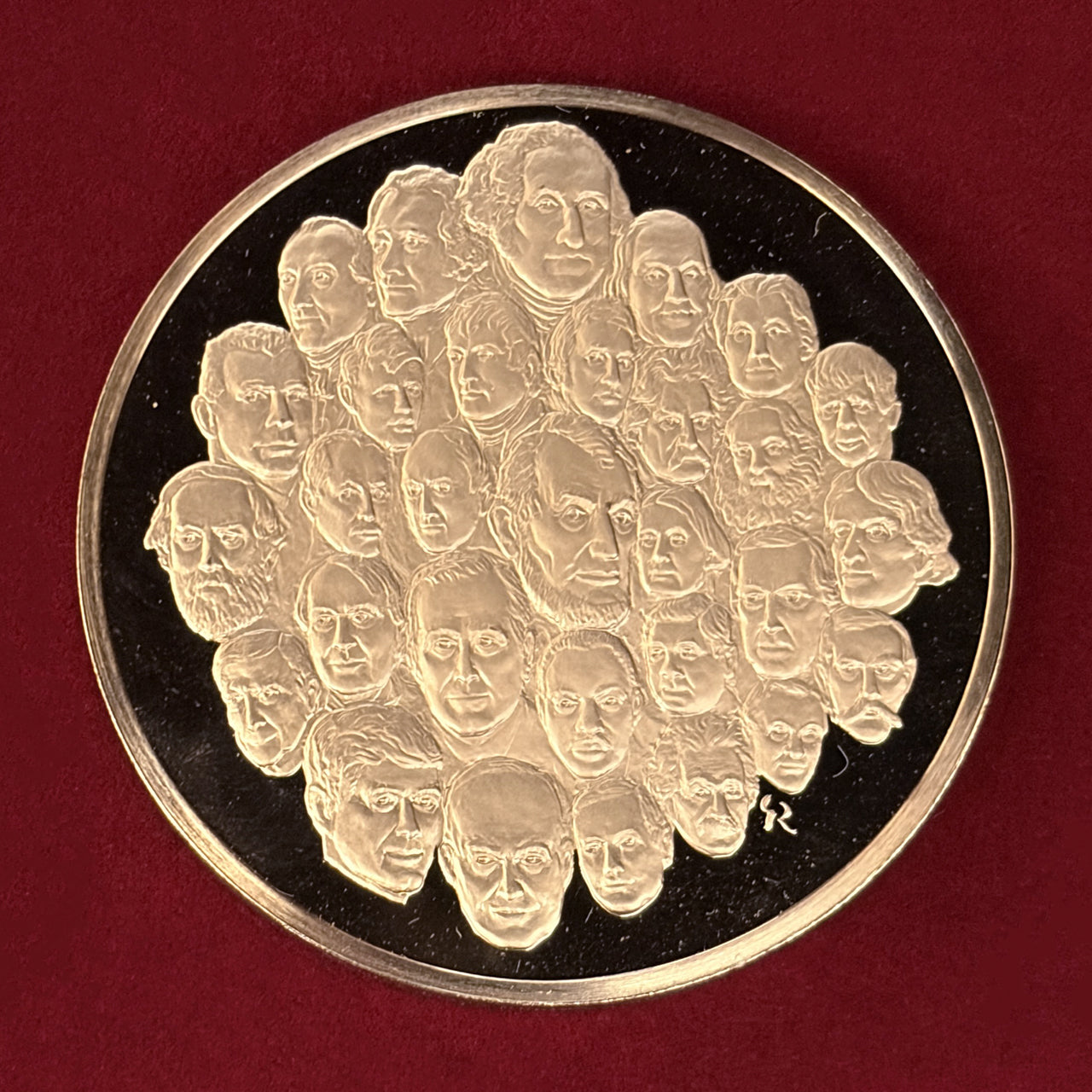 【アメリカ】建国200年記念 ブロンズメダル プルーフ 1976［C-0000956］