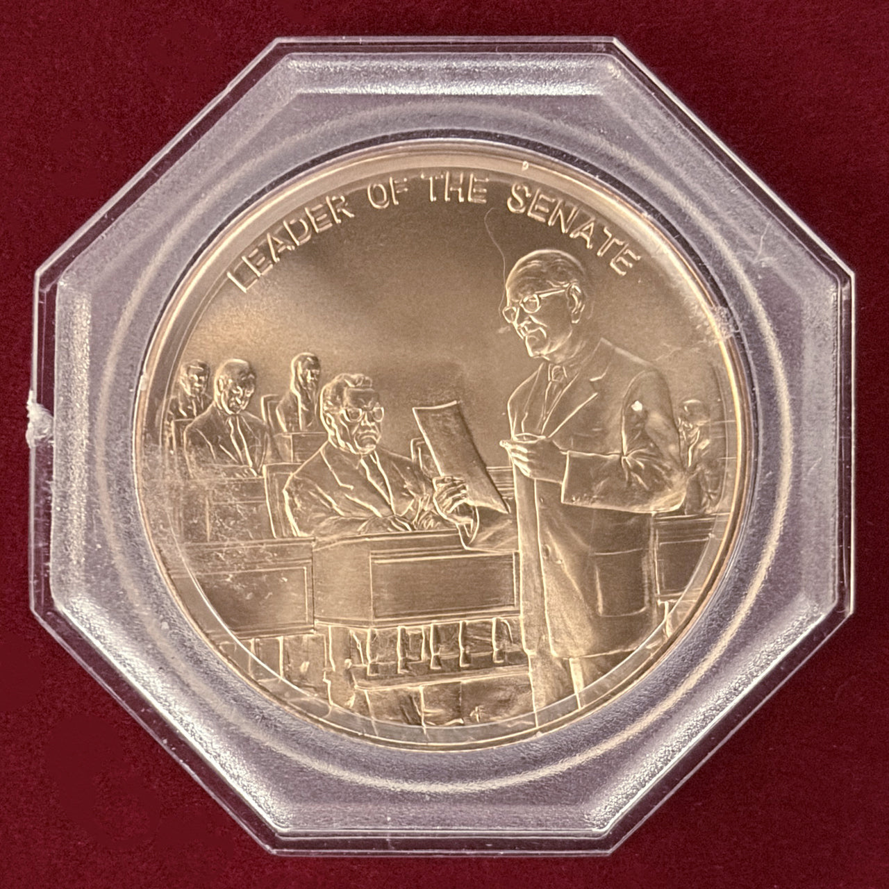 【アメリカ】ケネディ大統領・ジョンソン副大統領就任記念 ブロンズメダル［C-0000958］