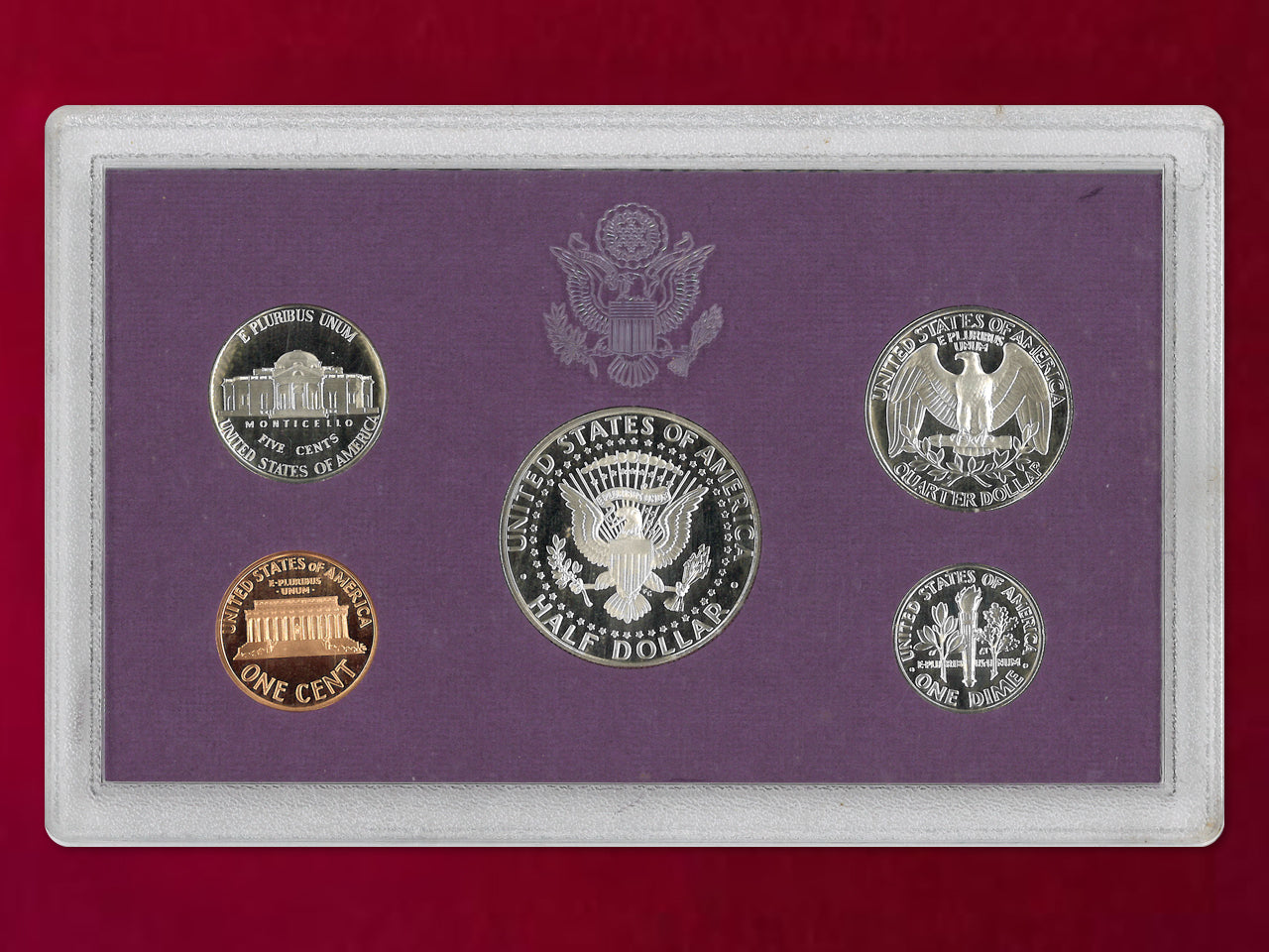 【アメリカ】プルーフセット 5枚組 1991［C-0000962］