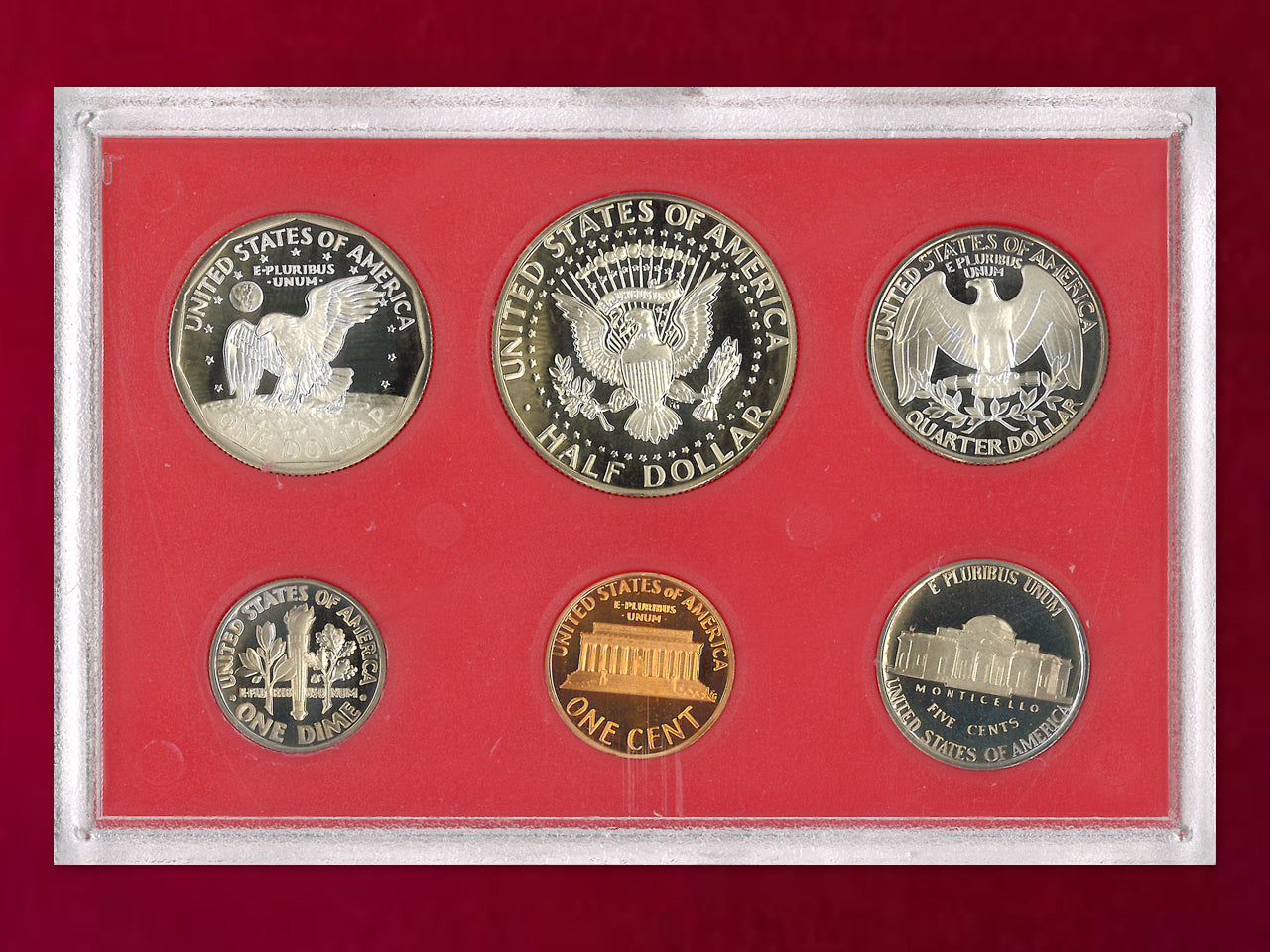 【アメリカ】プルーフセット 6枚組 1981［C-0000964］