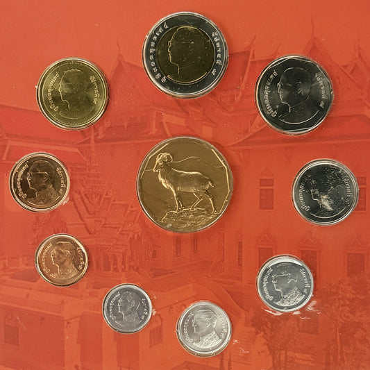 【タイ】コインセット 9枚組 2015［C-0000974］