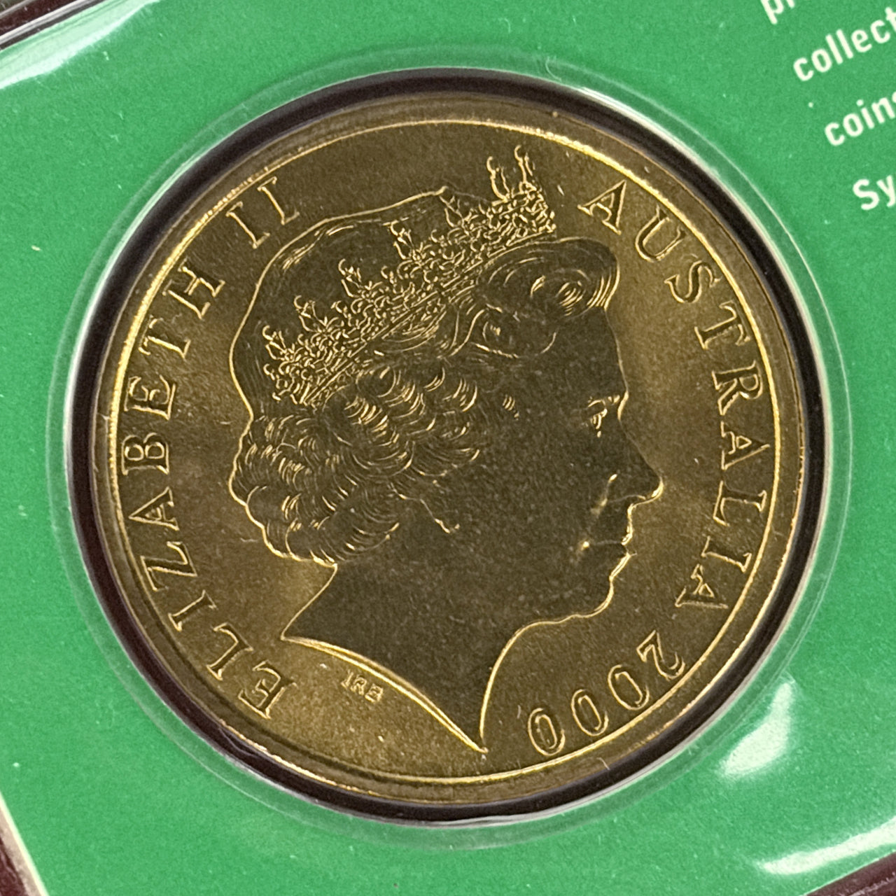 【オーストラリア】2000年シドニーオリンピック 野球 5ドル アルミ青銅貨 2000［C-0000976］