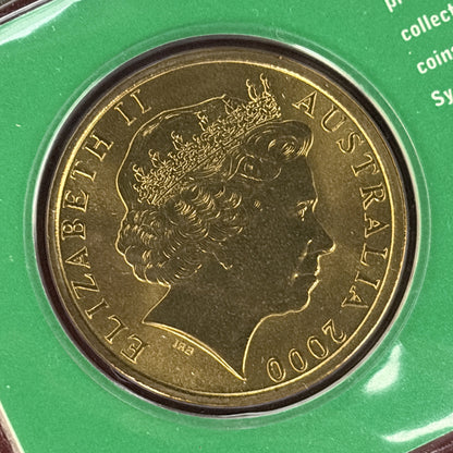 【オーストラリア】2000年シドニーオリンピック 野球 5ドル アルミ青銅貨 2000［C-0000976］