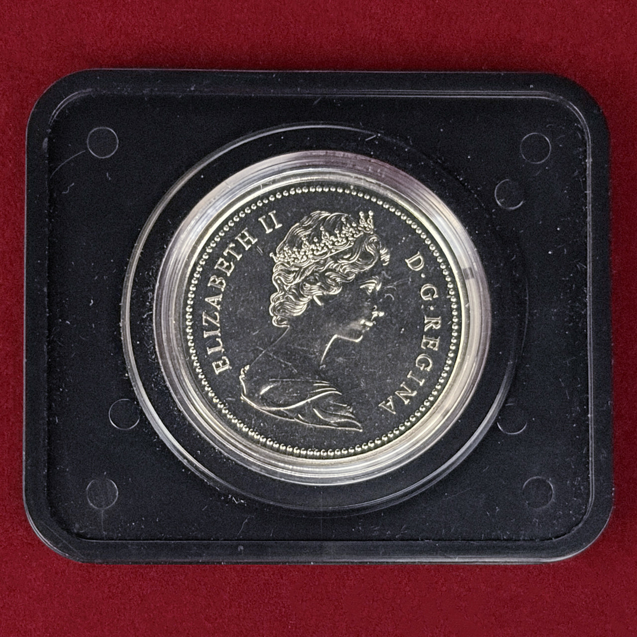 カナダ】ウィニペグ市100周年記念 1ドル ニッケル貨 1974［C-0000982