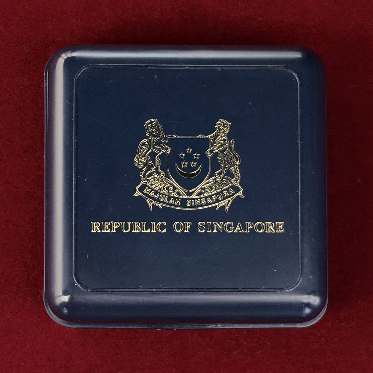 シンガポール】ASEAN20周年記念 10ドル 白銅貨 1987［C-0000987