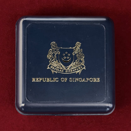 【シンガポール】ASEAN20周年記念 10ドル 白銅貨 1987［C-0000987］