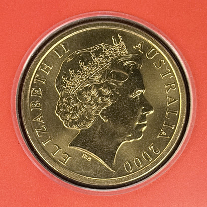 【Australia】2000 Sydney Olympic Games Wrestling $5 Aluminium Bronze Coin 2000 [C-0001002]