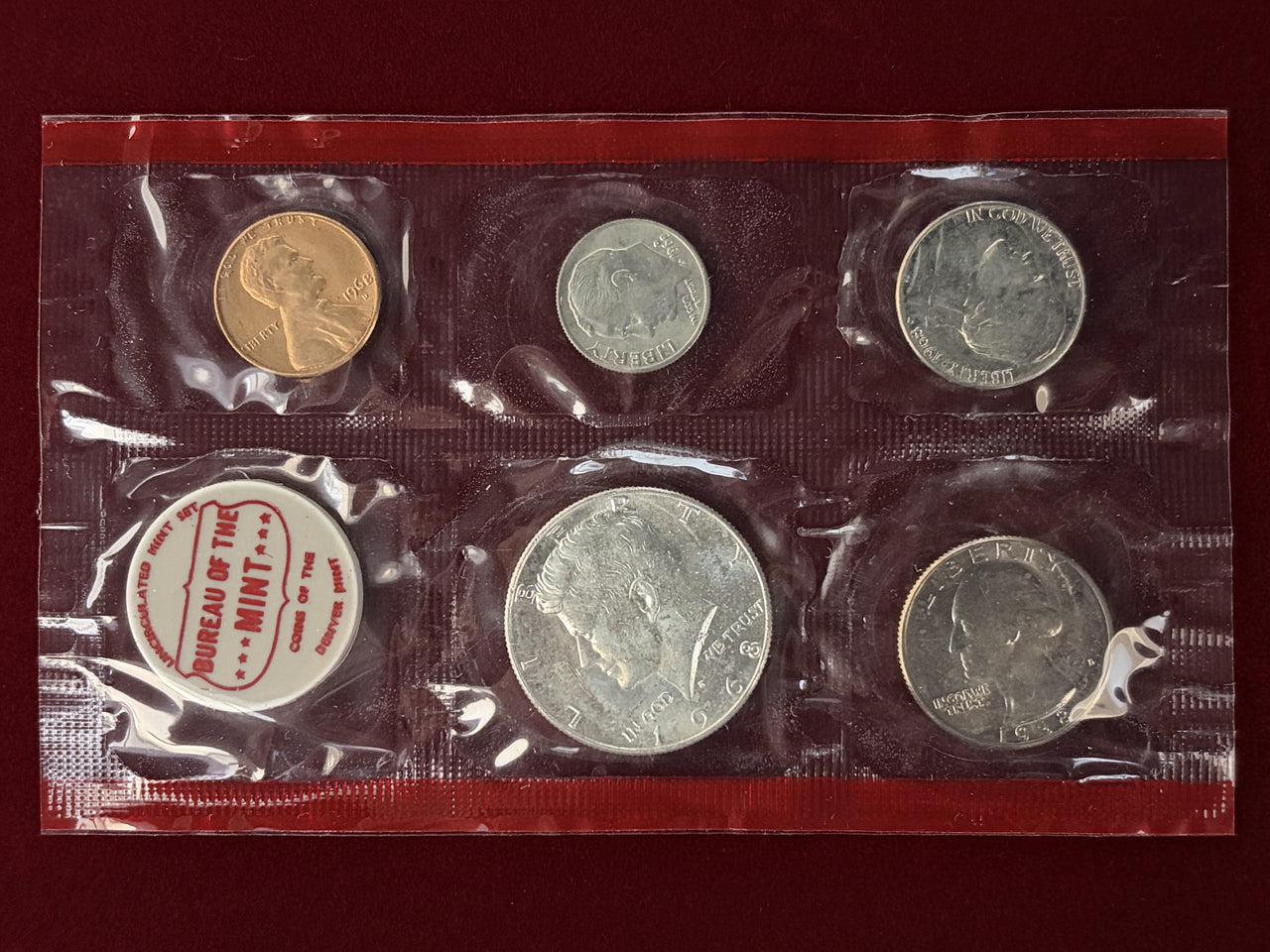 【アメリカ】ミントセット 6枚組 1968［C-0001008］