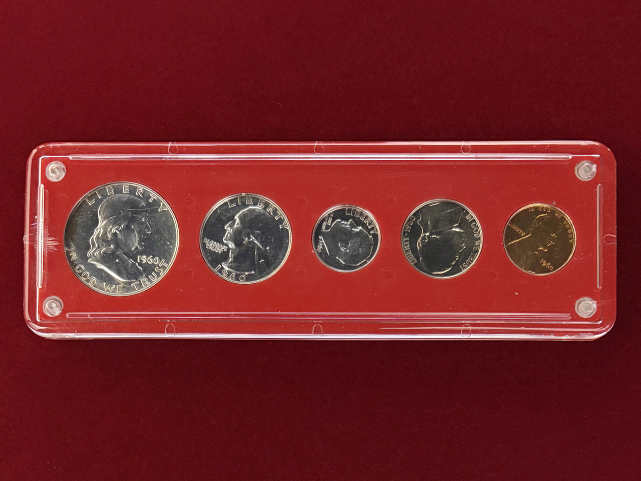 【アメリカ】プルーフセット 5枚組 1963［C-0001016］