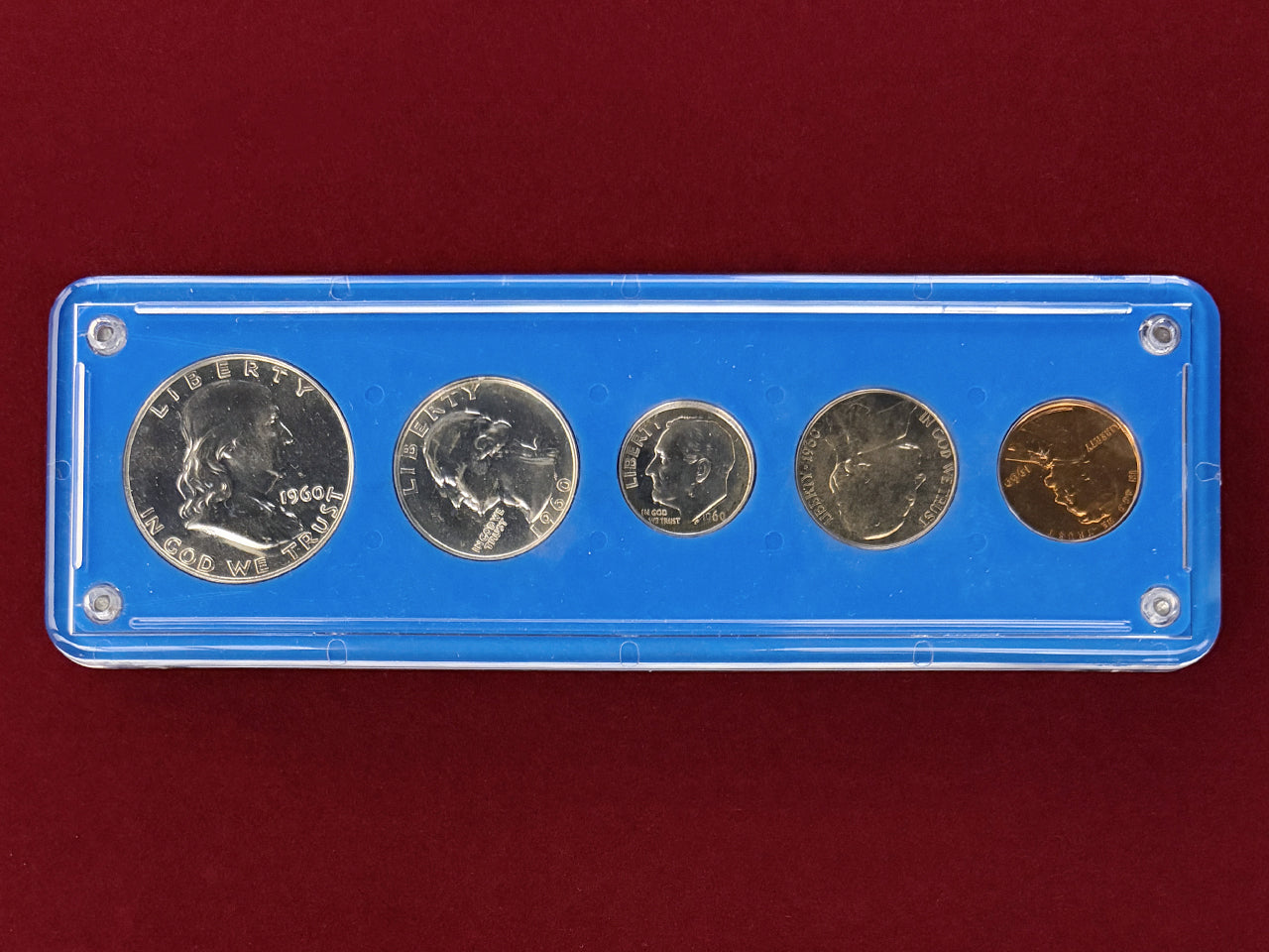 【アメリカ】プルーフセット 5枚組 1963［C-0001017］