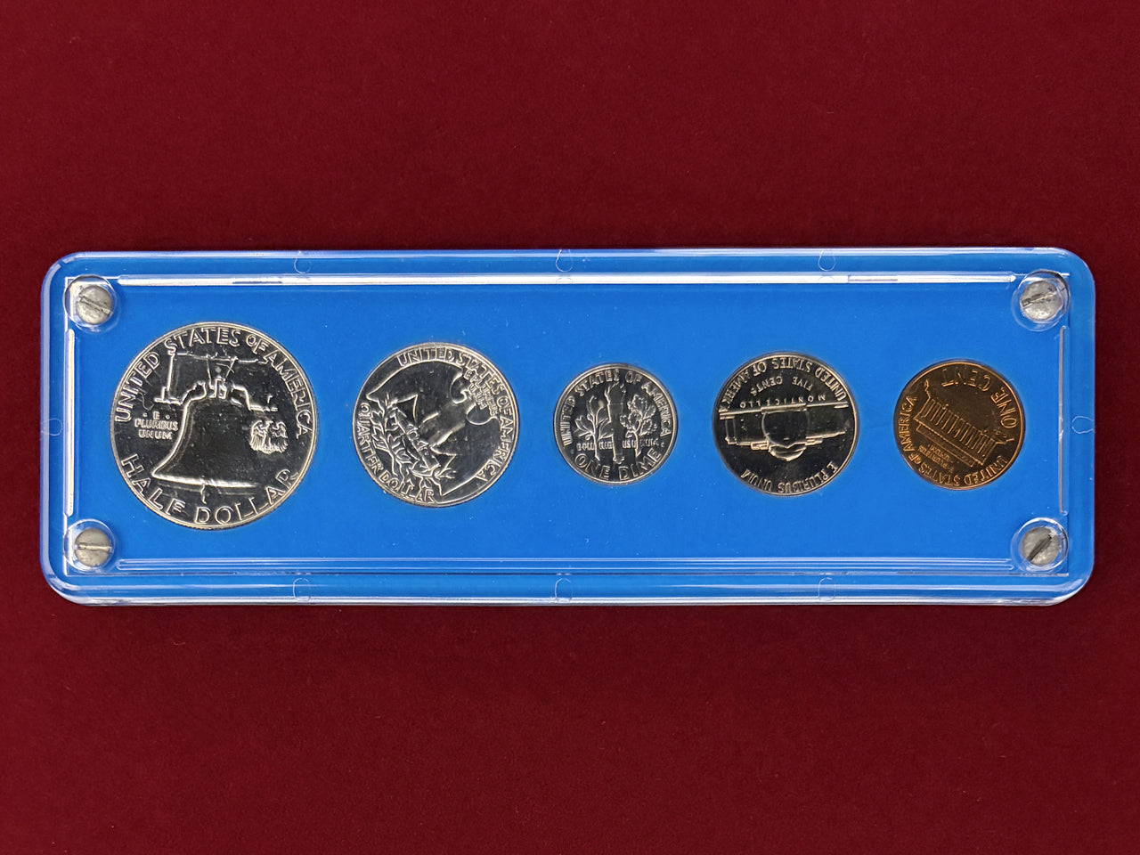 【アメリカ】プルーフセット 5枚組 1963［C-0001017］