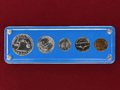 【アメリカ】プルーフセット 5枚組 1963［C-0001017］