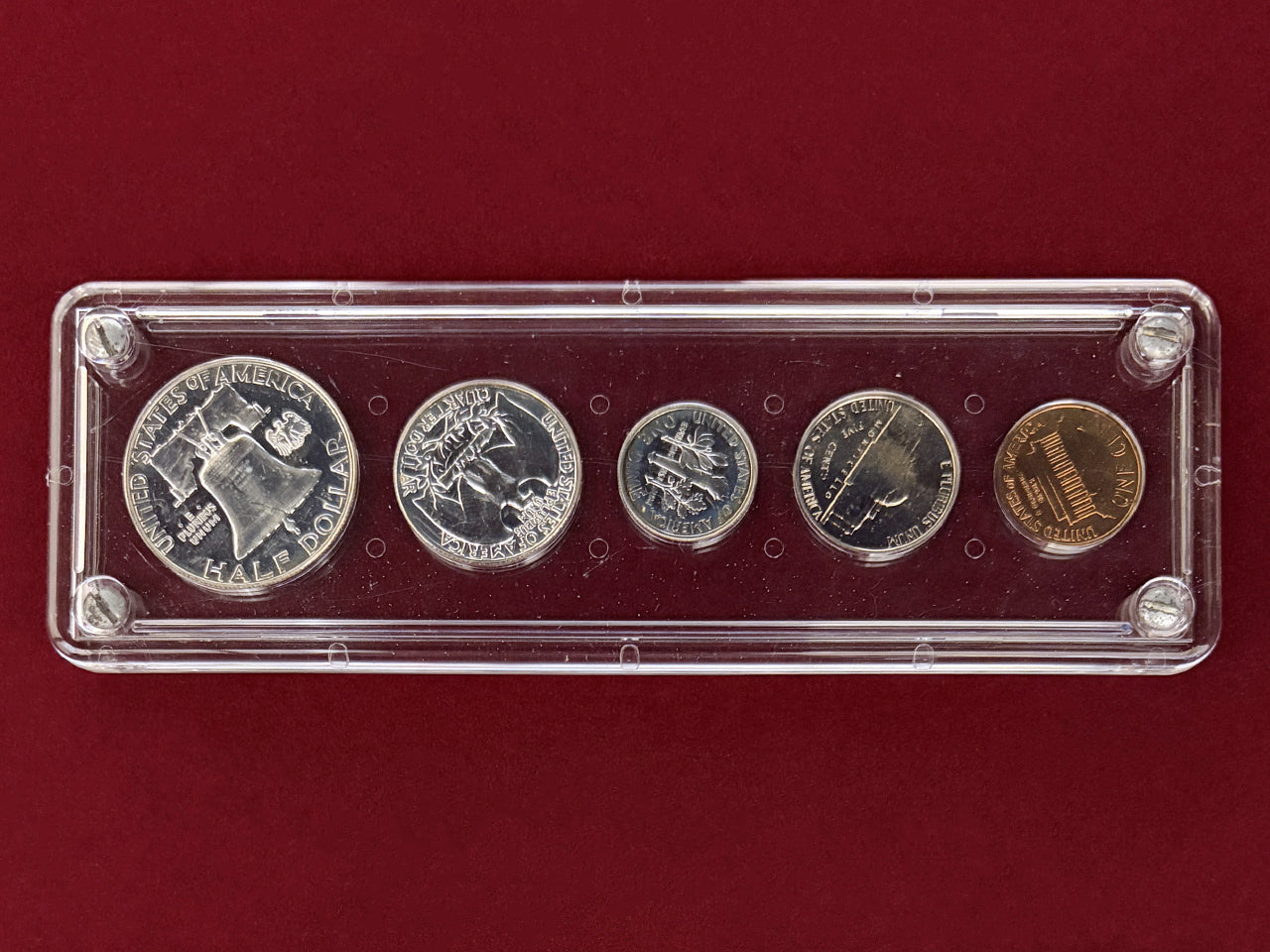 【アメリカ】プルーフセット 5枚組 1963［C-0001018］