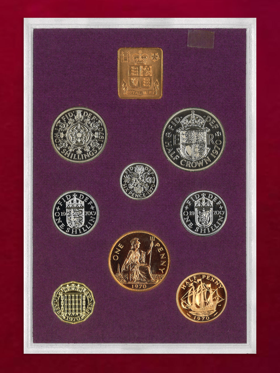 [UK] Proof set of 8, 1970 [C-0000334]