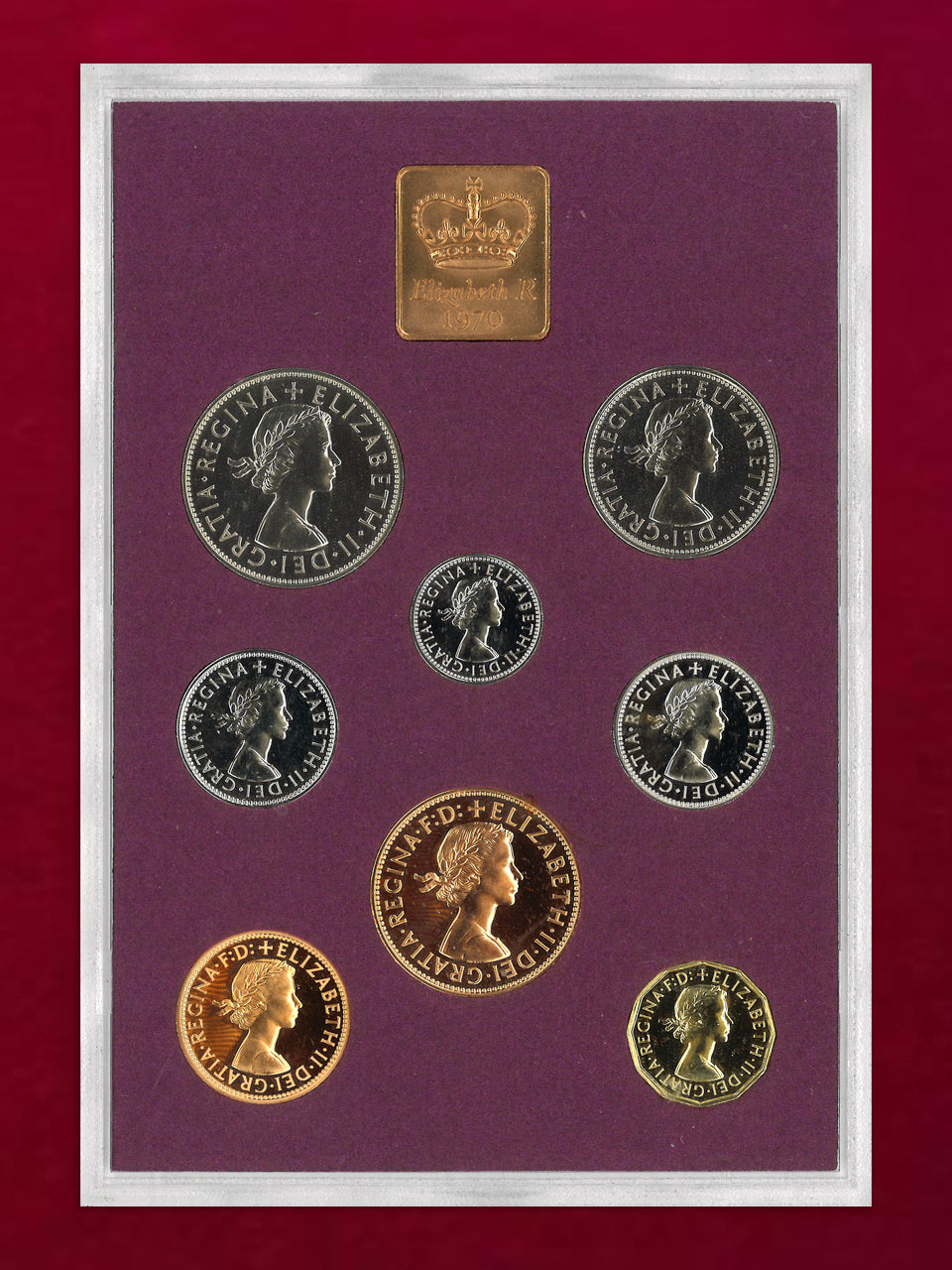 [UK] Proof set of 8, 1970 [C-0000334]