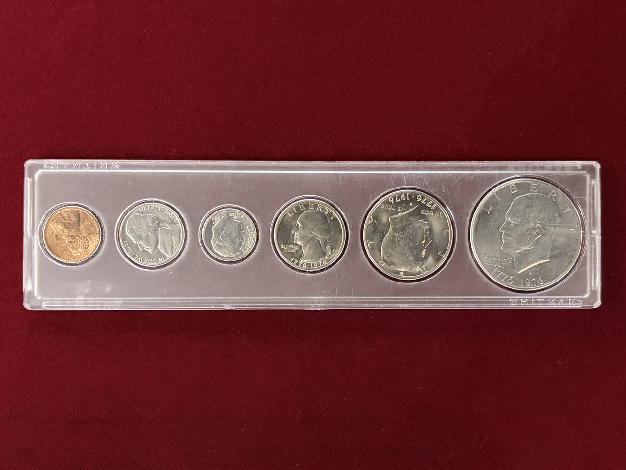 【アメリカ】コインセット 6枚組 1976［C-0001023］