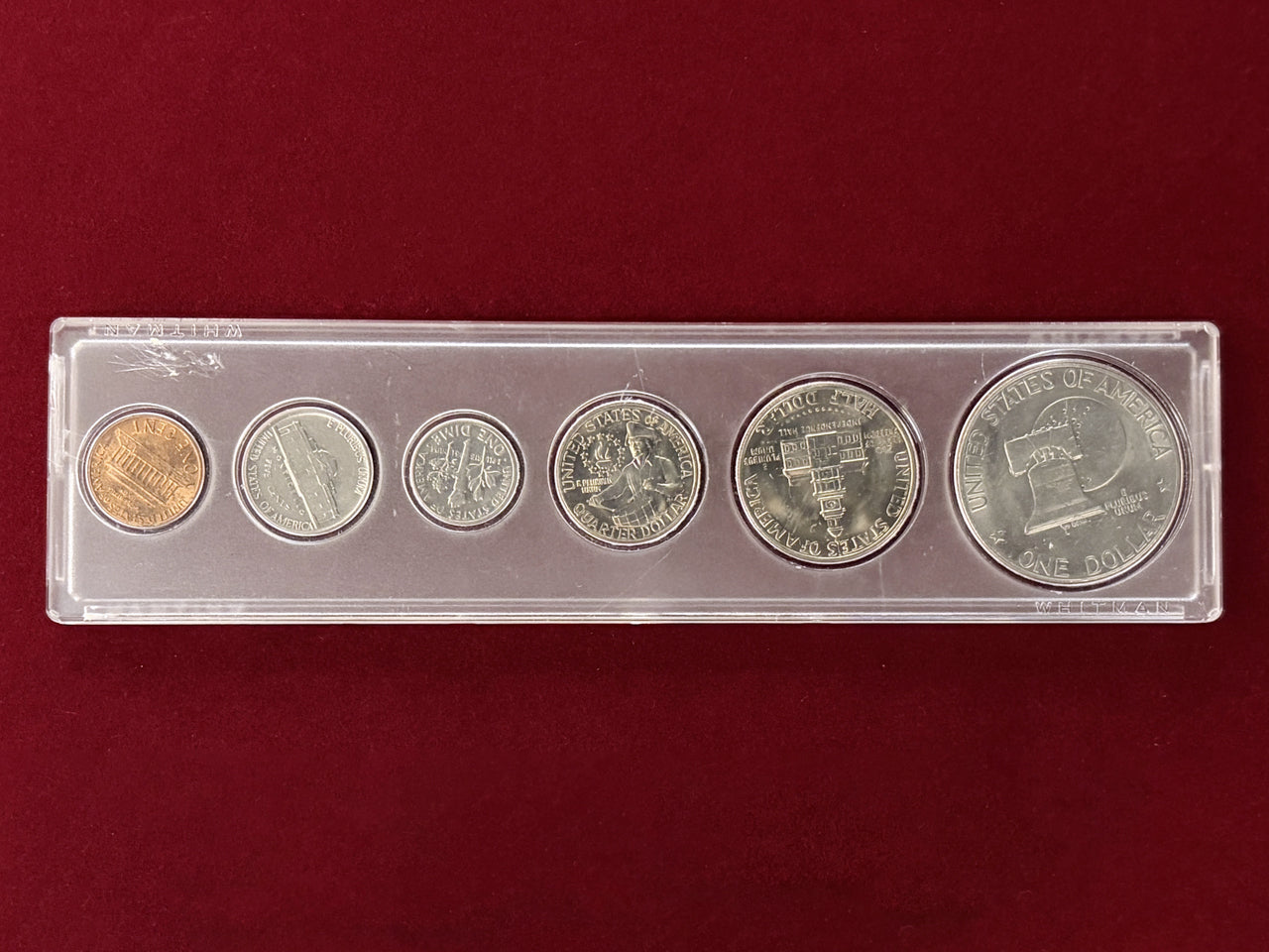【アメリカ】コインセット 6枚組 1976［C-0001023］