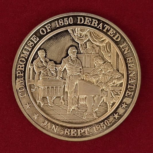 [USA] Niagara Suspension Bridge Opening Bronze Medal Proof [C-0000969]