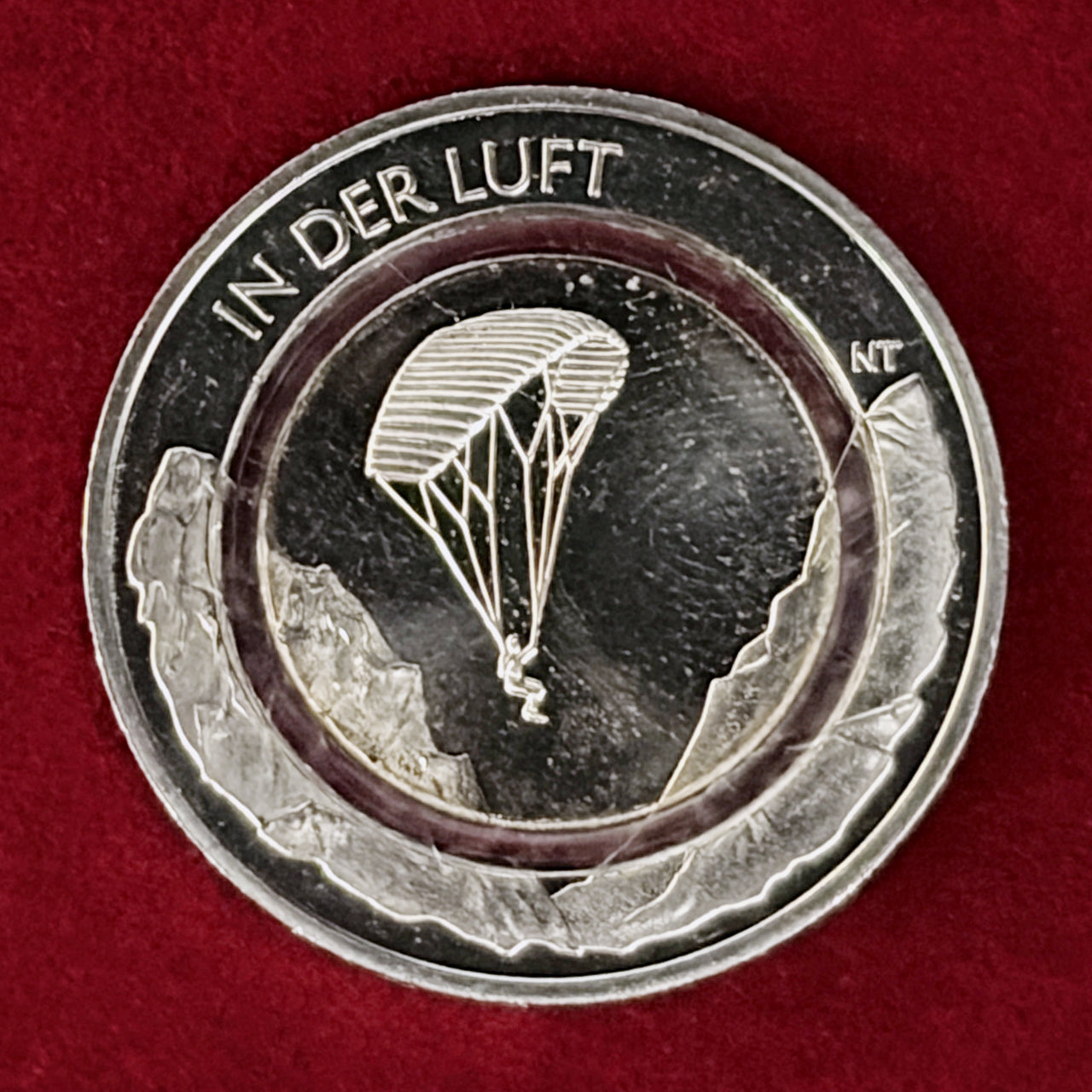 【ドイツ】イン・デア・ルフト(空の中に) 10ユーロ 白銅貨 2019G［C-0001072］