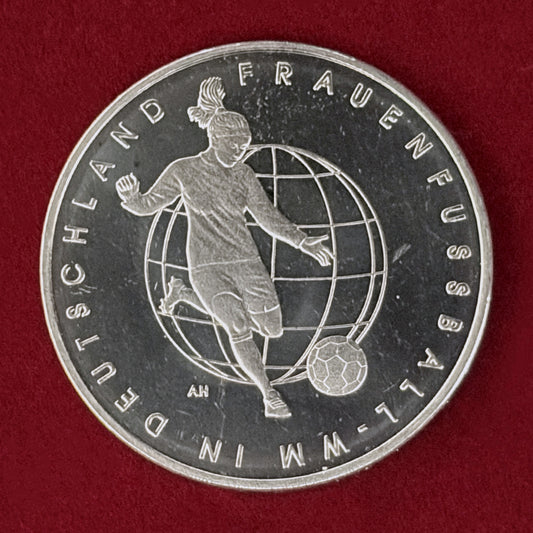 【ドイツ】FIFA女子ワールドカップドイツ大会記念 10ユーロ 白銅貨 2011［C-0001077］