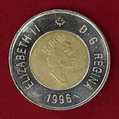 【カナダ】2ドル バイメタル貨 1996［C-0001085］