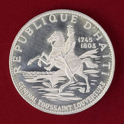 【ハイチ】プルーフセット 銀貨3枚組 1967［C-0001094］