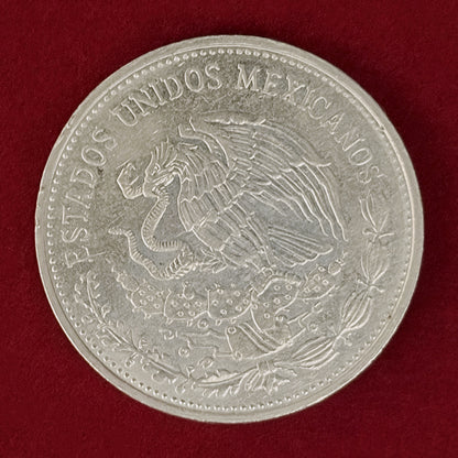 【メキシコ】マヤ文明 20ペソ 白銅貨 1982［C-0001117］